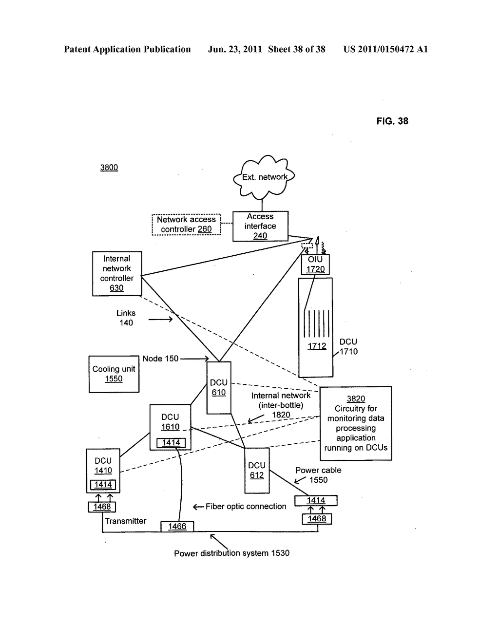 Data center with free-space optical communications - diagram, schematic, and image 39