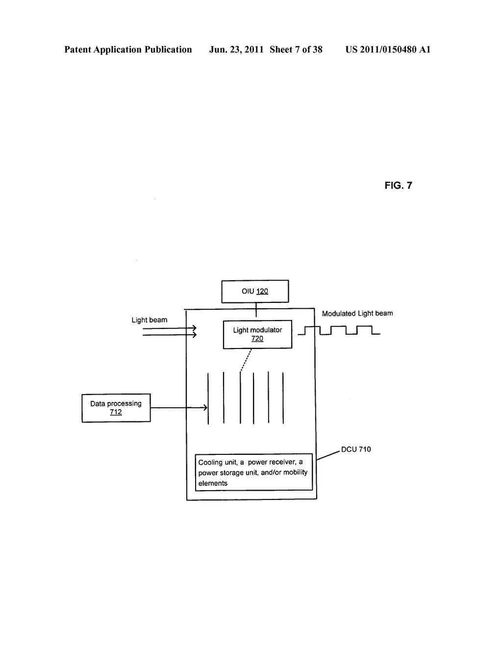 Data center with free-space optical communications - diagram, schematic, and image 08