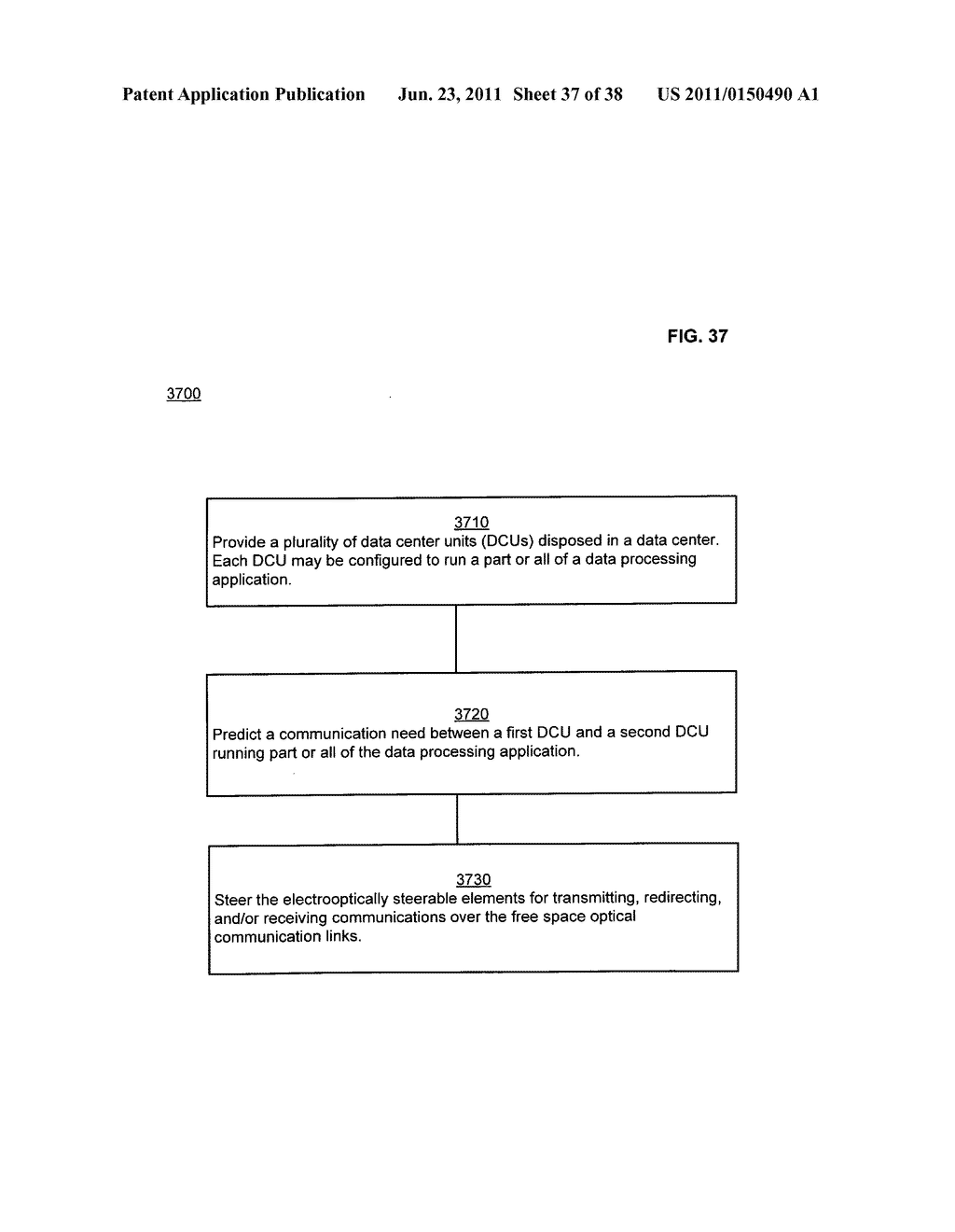 Data center with free-space optical communications - diagram, schematic, and image 38