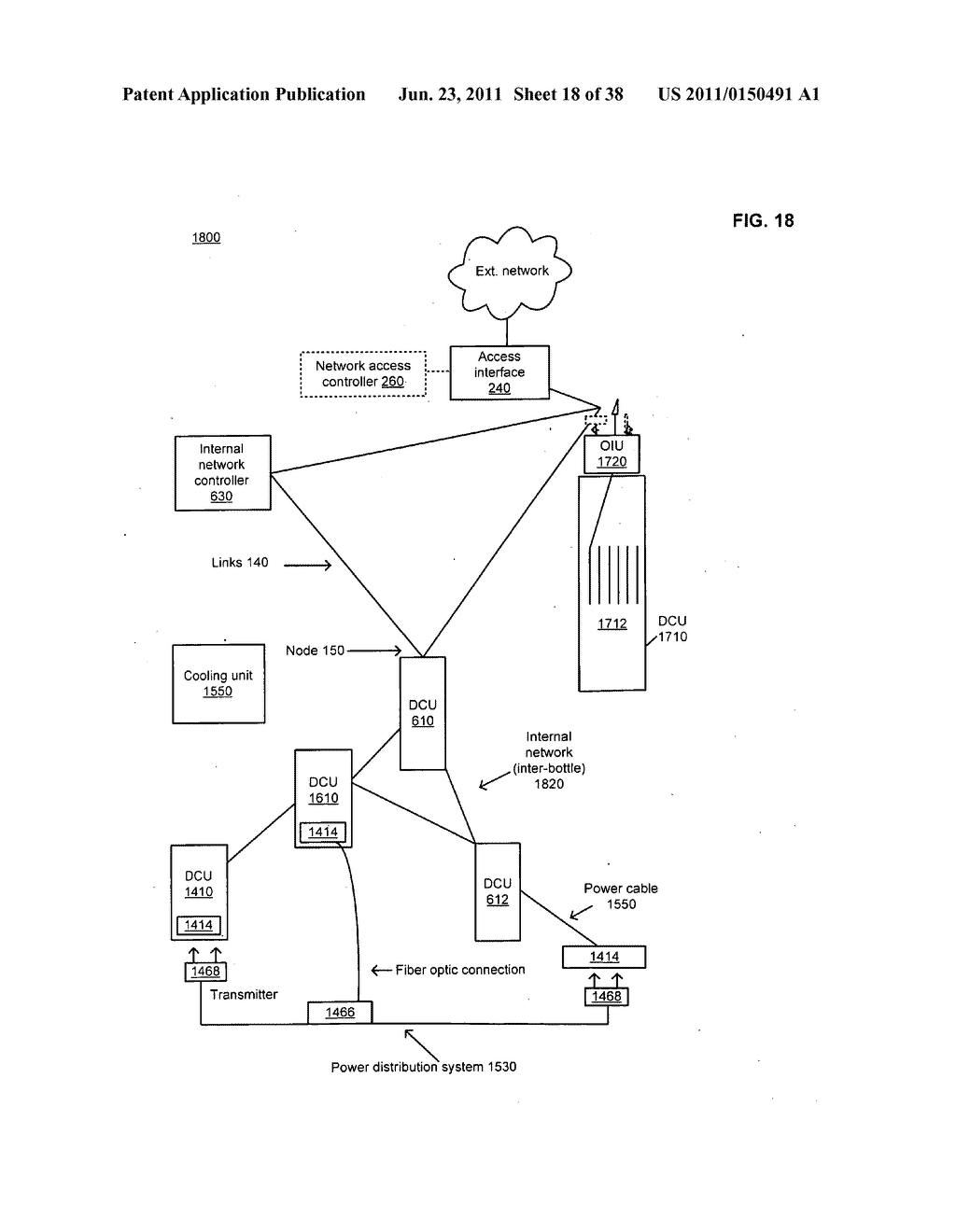 Data center with free-space optical communications - diagram, schematic, and image 19