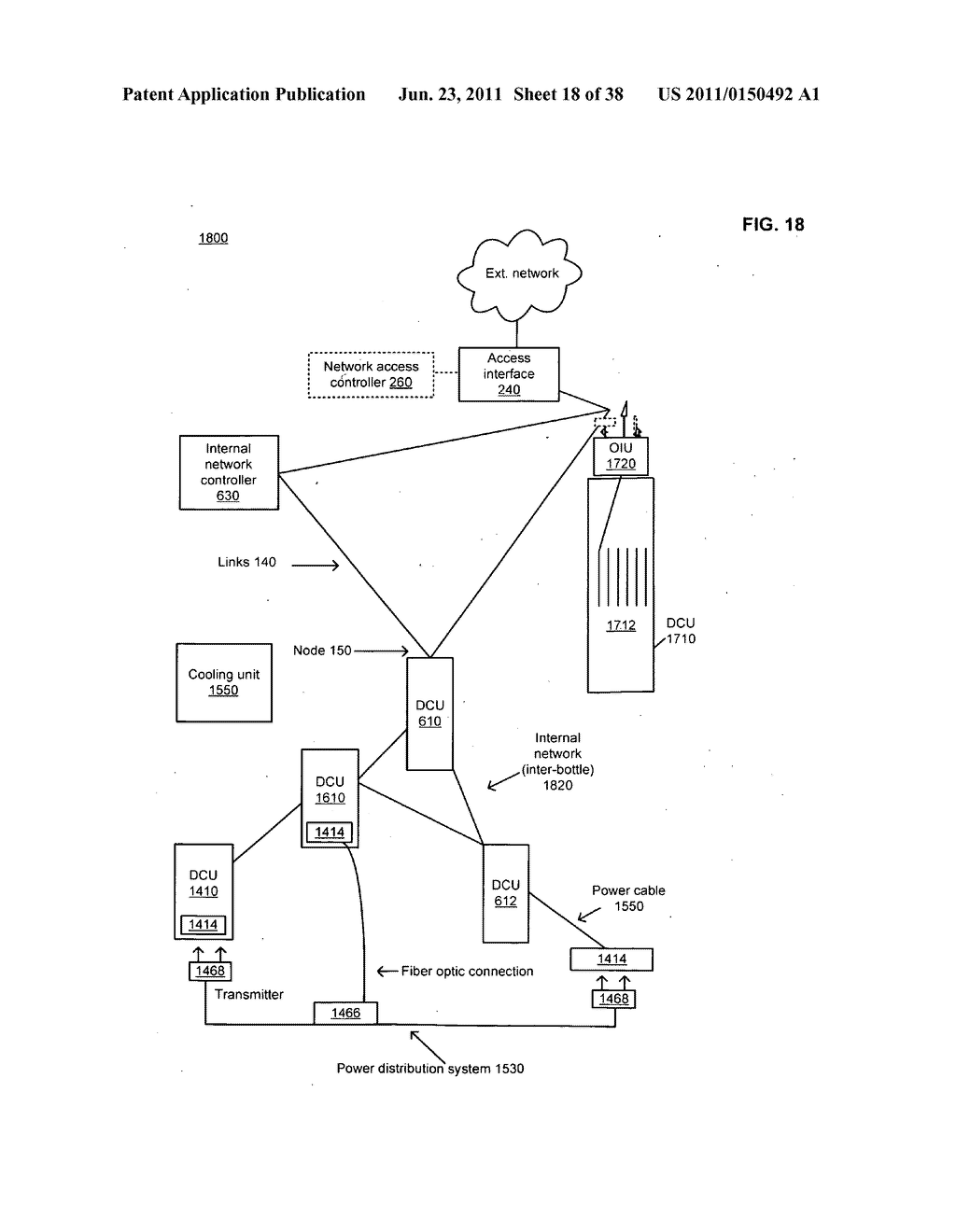 Data center with free-space optical communications - diagram, schematic, and image 19