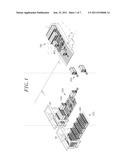 QUAY-WALL SYSTEM FOR LOADING AND UNLOADING CONTAINERS, MOBILE HARBOR AND     TRANSPORTING DEVICE FOR USE THEREIN diagram and image