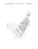 QUAY-WALL SYSTEM FOR LOADING AND UNLOADING CONTAINERS, MOBILE HARBOR AND     TRANSPORTING DEVICE FOR USE THEREIN diagram and image