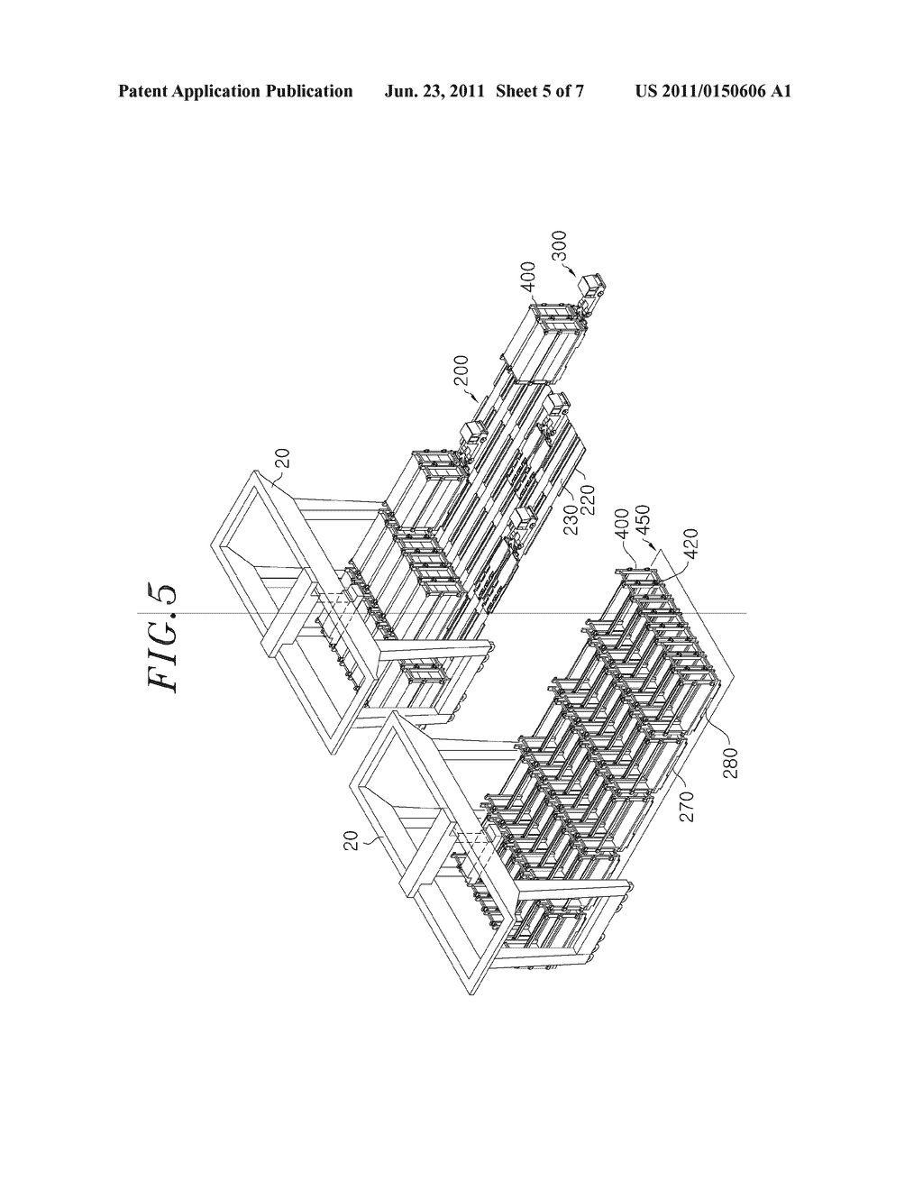 QUAY-WALL SYSTEM FOR LOADING AND UNLOADING CONTAINERS, MOBILE HARBOR AND     TRANSPORTING DEVICE FOR USE THEREIN - diagram, schematic, and image 06