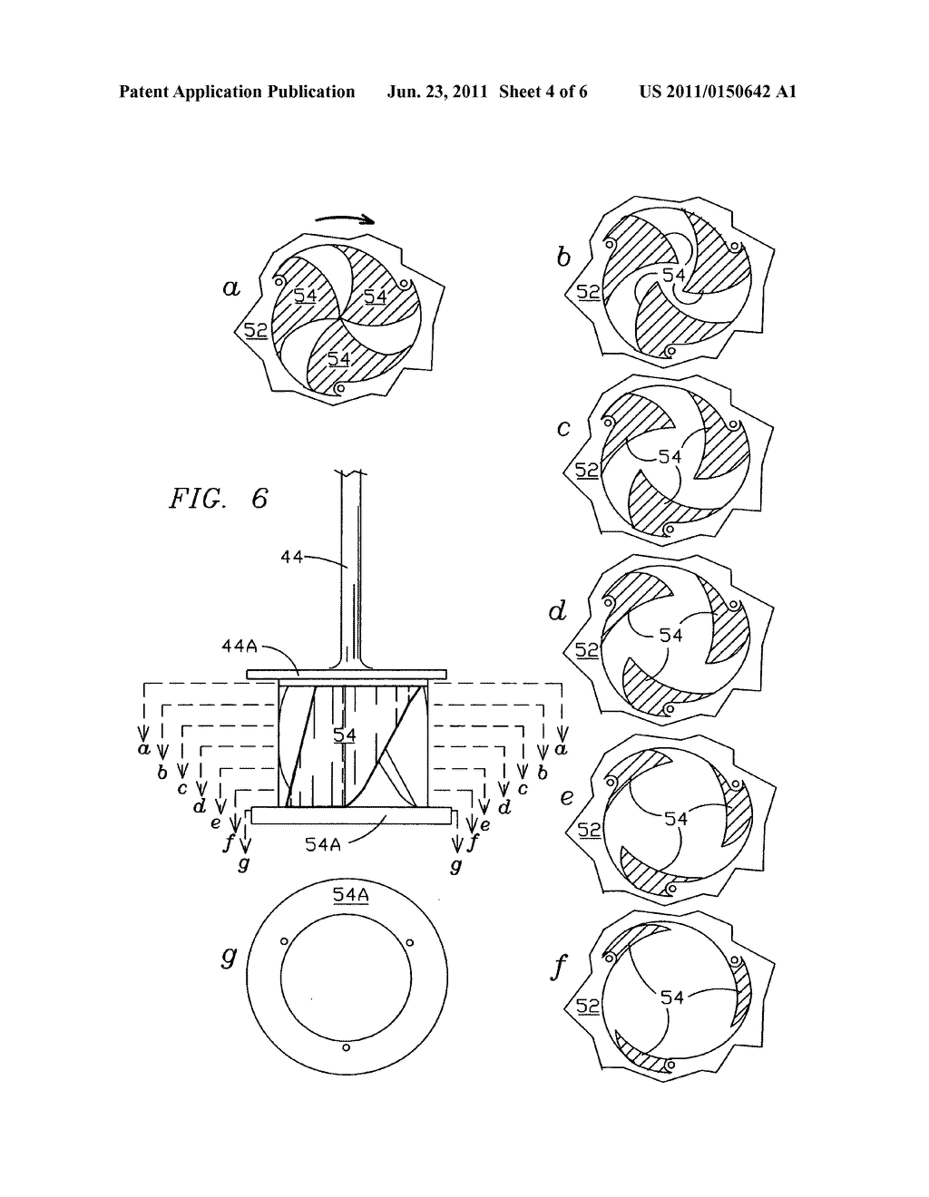 Disc turbine with streamlined hub vanes and co-axial exhaust tube - diagram, schematic, and image 05