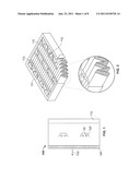 SYSTEM AND METHOD FOR PHOTOCATALYTIC OXIDATION AIR FILTRATION USING A     SUBSTRATE WITH PHOTOCATALYST PARTICLES POWDER COATED THEREON diagram and image