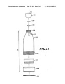 UNIVERSAL AND RESTRICTIVE ENCLOSURES FOR SAFELY REPRESSURIZING SPARKLING     WINES AND OTHER CARBONATED BEVERAGE diagram and image