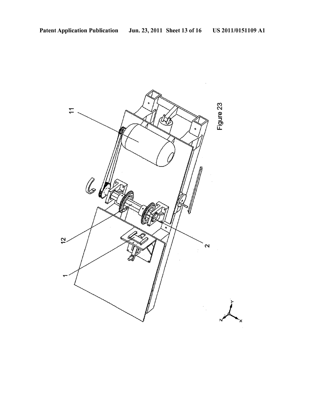 SURFACE OF THE WORKPIECE AND A RELATIVE MOTION BETWEEN THE WORKPIECE AND     THE COATING ELEMENT - diagram, schematic, and image 14