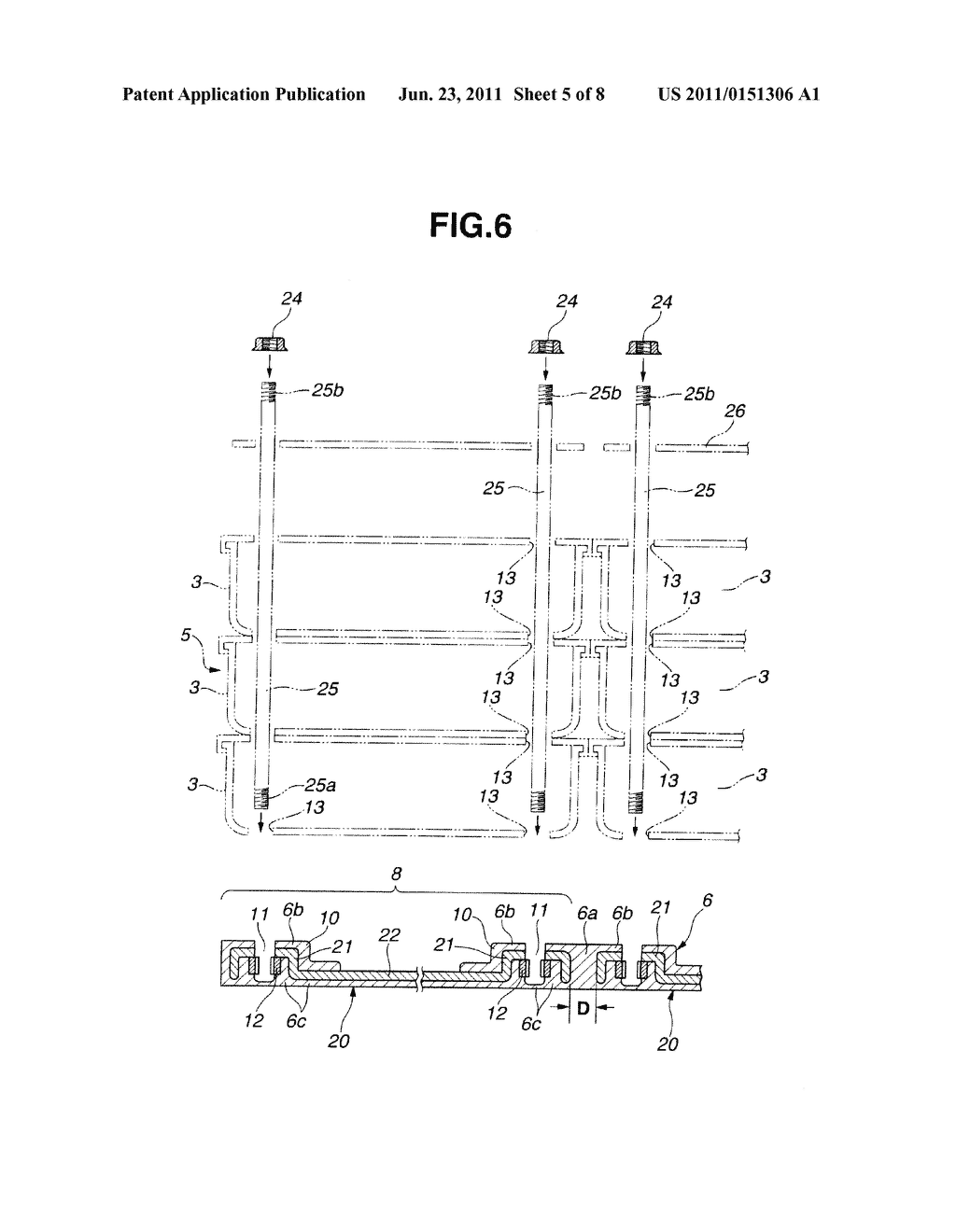 BATTERY PACK WITH INSULATING LOWER PLATE - diagram, schematic, and image 06