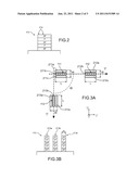 PRODUCTION OF A DEVICE COMPRISING MAGNETIC STRUCTURES FORMED ON ONE AND     THE SAME SUBSTRATE AND HAVING RESPECTIVE DIFFERENT MAGNETIZATION     ORIENTATIONS diagram and image