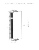 CARD EDGE CONNECTOR WITH RETAINING DEVICE diagram and image