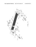 CARD EDGE CONNECTOR WITH RETAINING DEVICE diagram and image