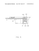 CARD EDGE CONNECTOR WITH RETAINING DEVICE diagram and image