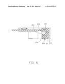 CARD EDGE CONNECTOR WITH RETAINING DEVICE diagram and image