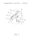 CARD EDGE CONNECTOR WITH RETAINING DEVICE diagram and image