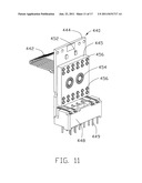 ELECTRICAL CONNECTOR WITH INDUCTANCE AND CONTACT MODULE USED IN THE     ELECTRICAL CONNECTOR diagram and image