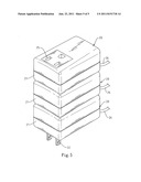 AC adapter capable of connecting external AC power diagram and image