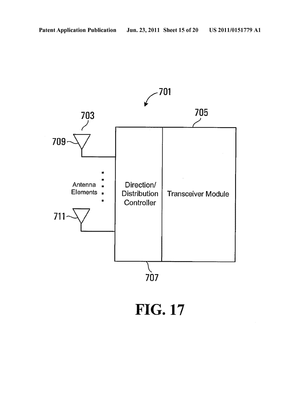 RADIO ANTENNA ASSEMBLY AND APPARATUS FOR CONTROLLING TRANSMISSION AND     RECEPTION OF RF SIGNALS - diagram, schematic, and image 16