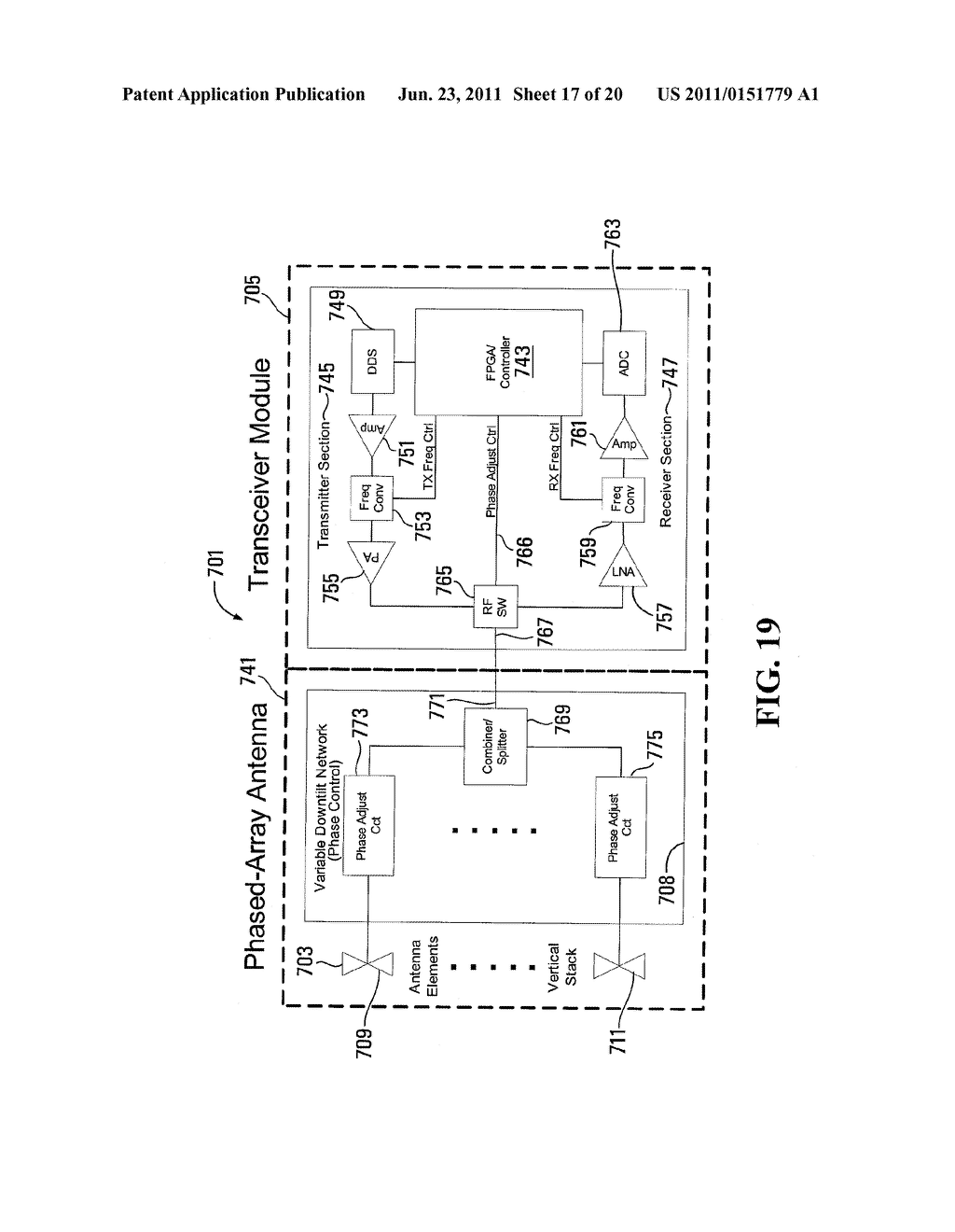 RADIO ANTENNA ASSEMBLY AND APPARATUS FOR CONTROLLING TRANSMISSION AND     RECEPTION OF RF SIGNALS - diagram, schematic, and image 18