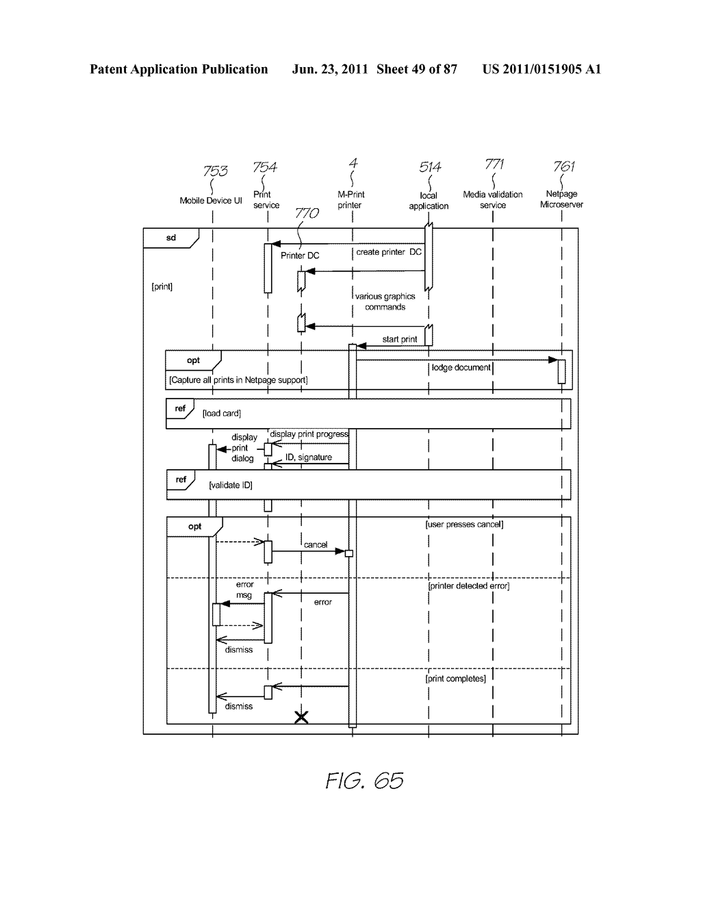 MESSAGING USING A CODED SURFACE - diagram, schematic, and image 50