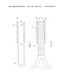 ELASTIC GRIP SLEEVE AND GRIP CAP FOR BALL GAME RACKET diagram and image