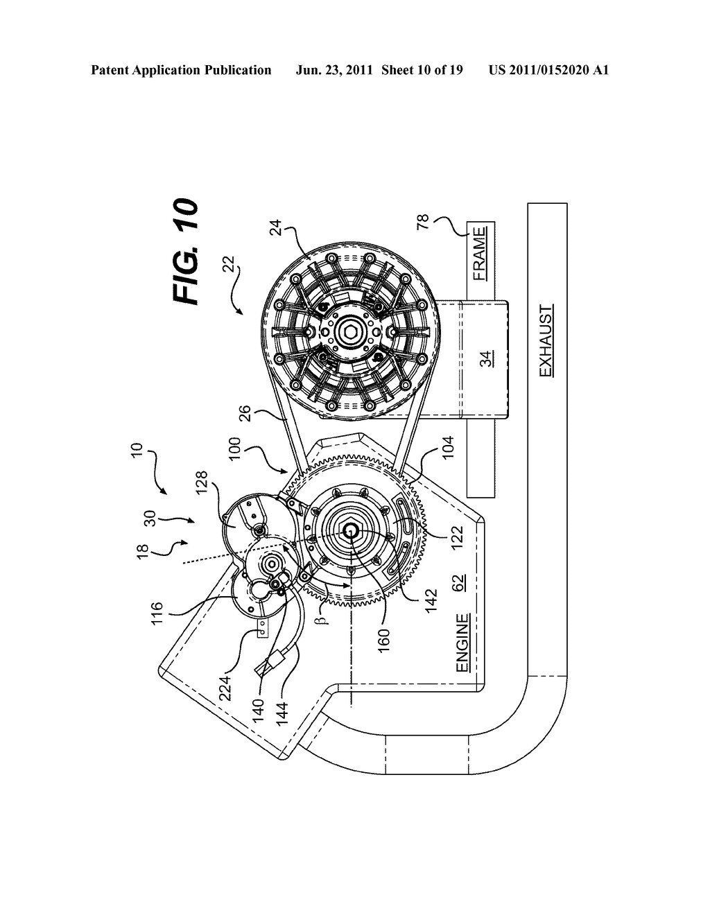 ELECTRONICALLY CONTROLLED CONTINUOUSLY VARIABLE TRANSMISSION WITH AXIALLY     MOVABLE TORQUE TRANSMITTING MECHANISM - diagram, schematic, and image 11