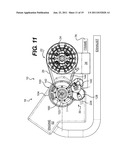 ELECTRONICALLY CONTROLLED CONTINUOUSLY VARIABLE TRANSMISSION WITH AXIALLY     MOVABLE TORQUE TRANSMITTING MECHANISM diagram and image