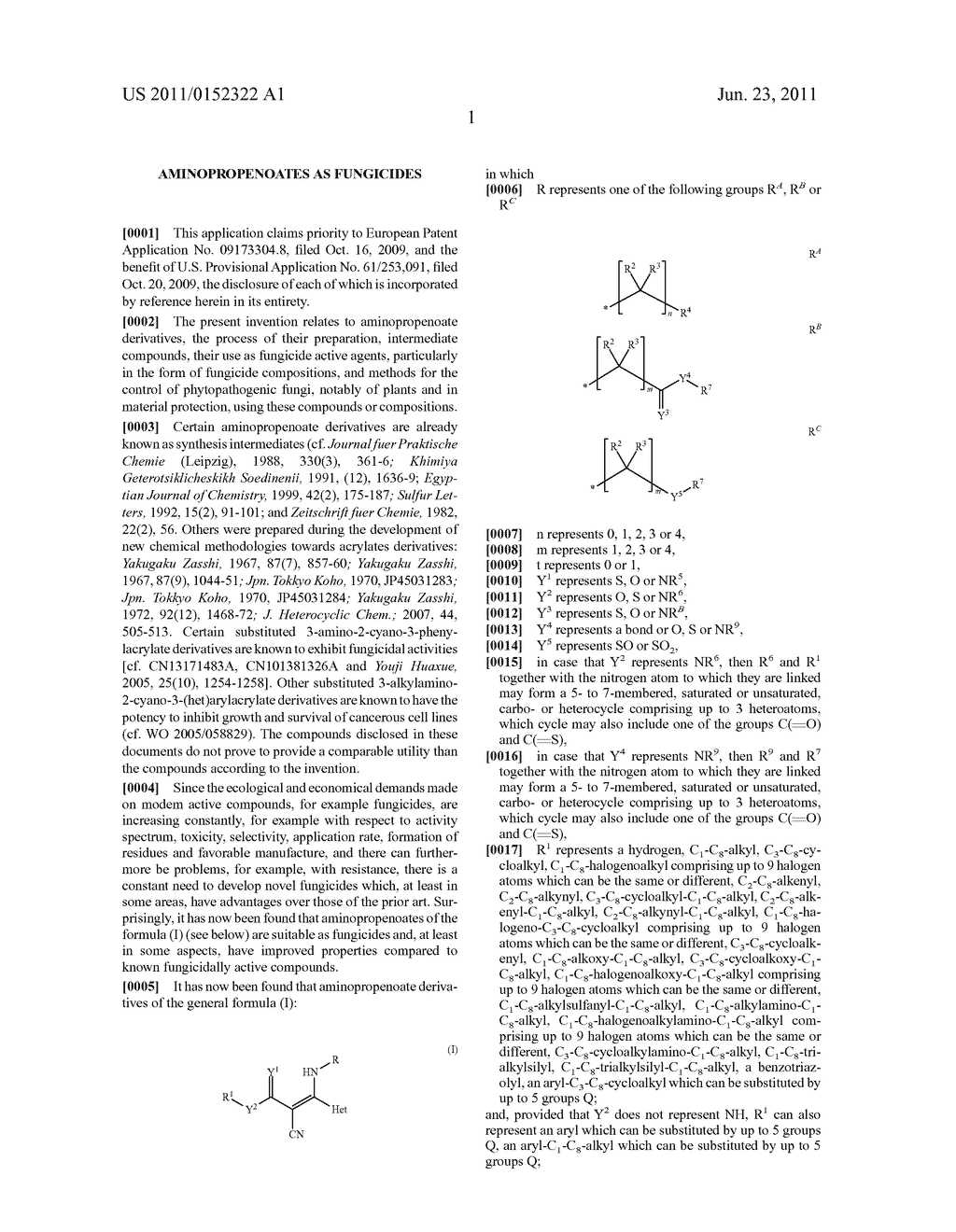 Aminopropenoates as Fungicides - diagram, schematic, and image 02