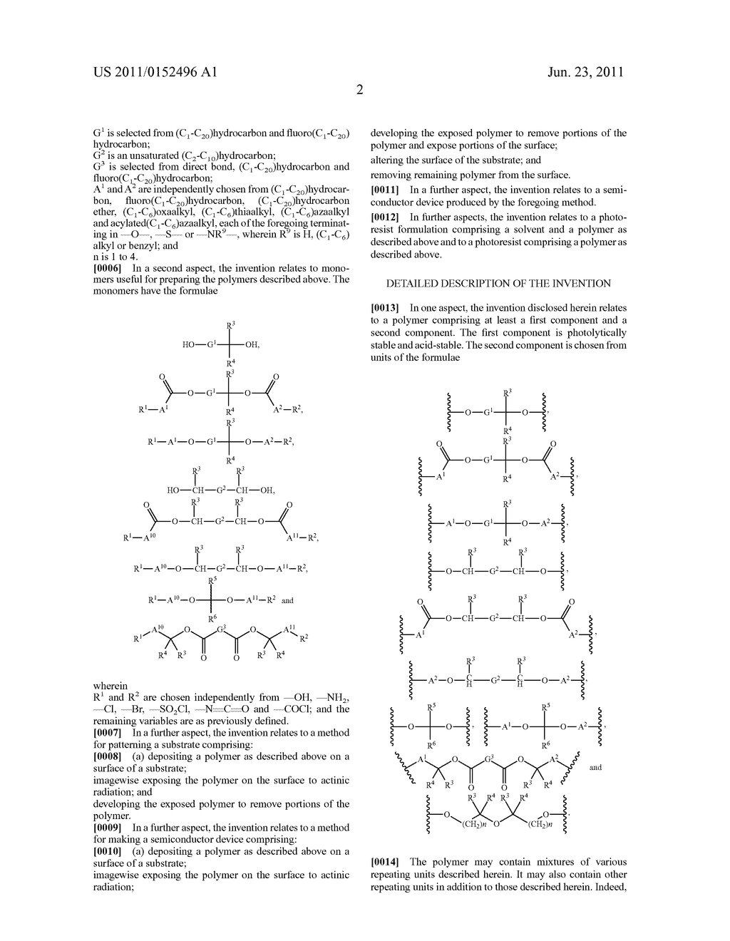 ACID-LABILE POLYMERS AND MONOMERS FOR THEIR CONSTRUCTION - diagram, schematic, and image 03