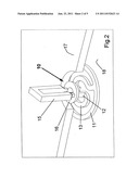 DEVICE FOR SECURING A CRANIAL LIMB TO THE CRANIAL TOP AND FOR     SIMULTANEOUSLY CLOSING CRANIOTOMY HOLES, AND PROCESS FOR USING IT diagram and image