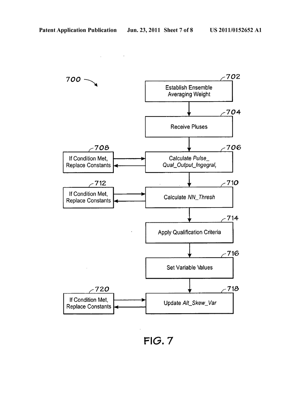 SYSTEM AND METHOD FOR PULSE RATE CALCULATION USING A SCHEME FOR ALTERNATE     WEIGHTING - diagram, schematic, and image 08