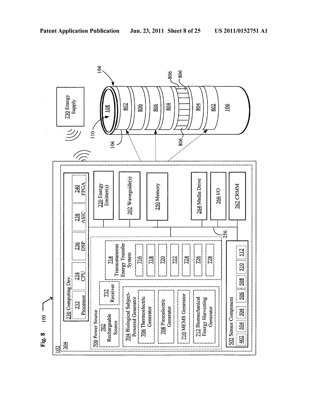 Systems, devices, and methods including catheters having UV-Energy     emitting coatings - diagram, schematic, and image 09