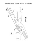 USE OF BIOMARKERS AND THERAPEUTIC AGENTS WITH SURGICAL DEVICES diagram and image