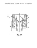 CONNECTOR FOR TRANSFERRING FLUID AND METHOD OF USE diagram and image