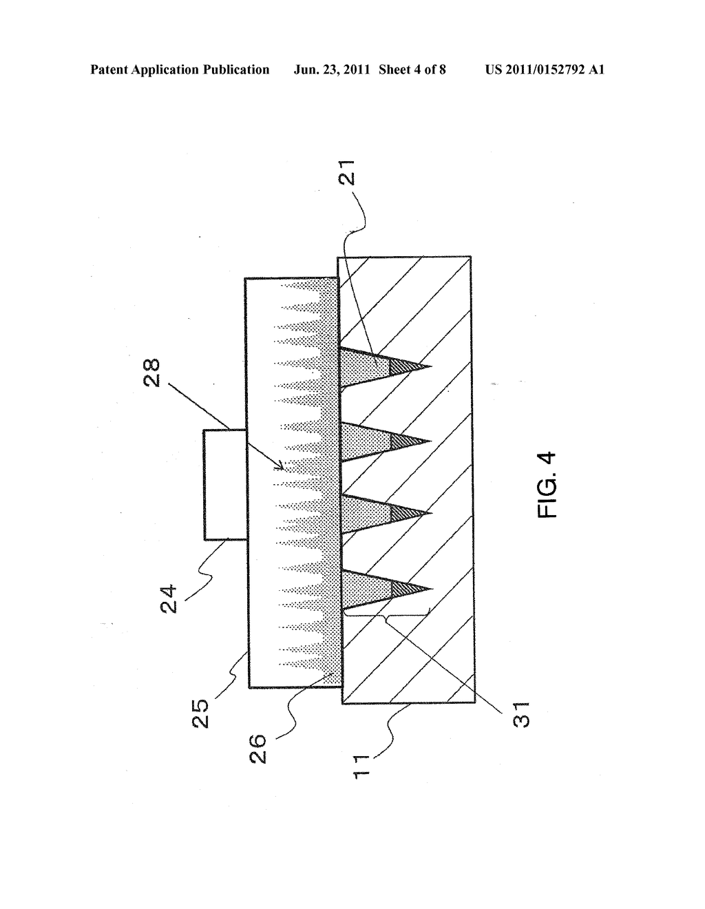 MICRONEEDLE ARRAY USING POROUS SUBSTRATE AND PRODUCTION METHOD THEREOF - diagram, schematic, and image 05