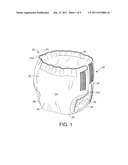 ABSORBENT ARTICLE HAVING A SIGNAL COMPOSITE diagram and image