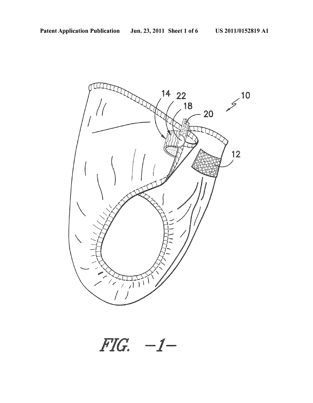 Elastomeric Diaper Fastening Tab - diagram, schematic, and image 02