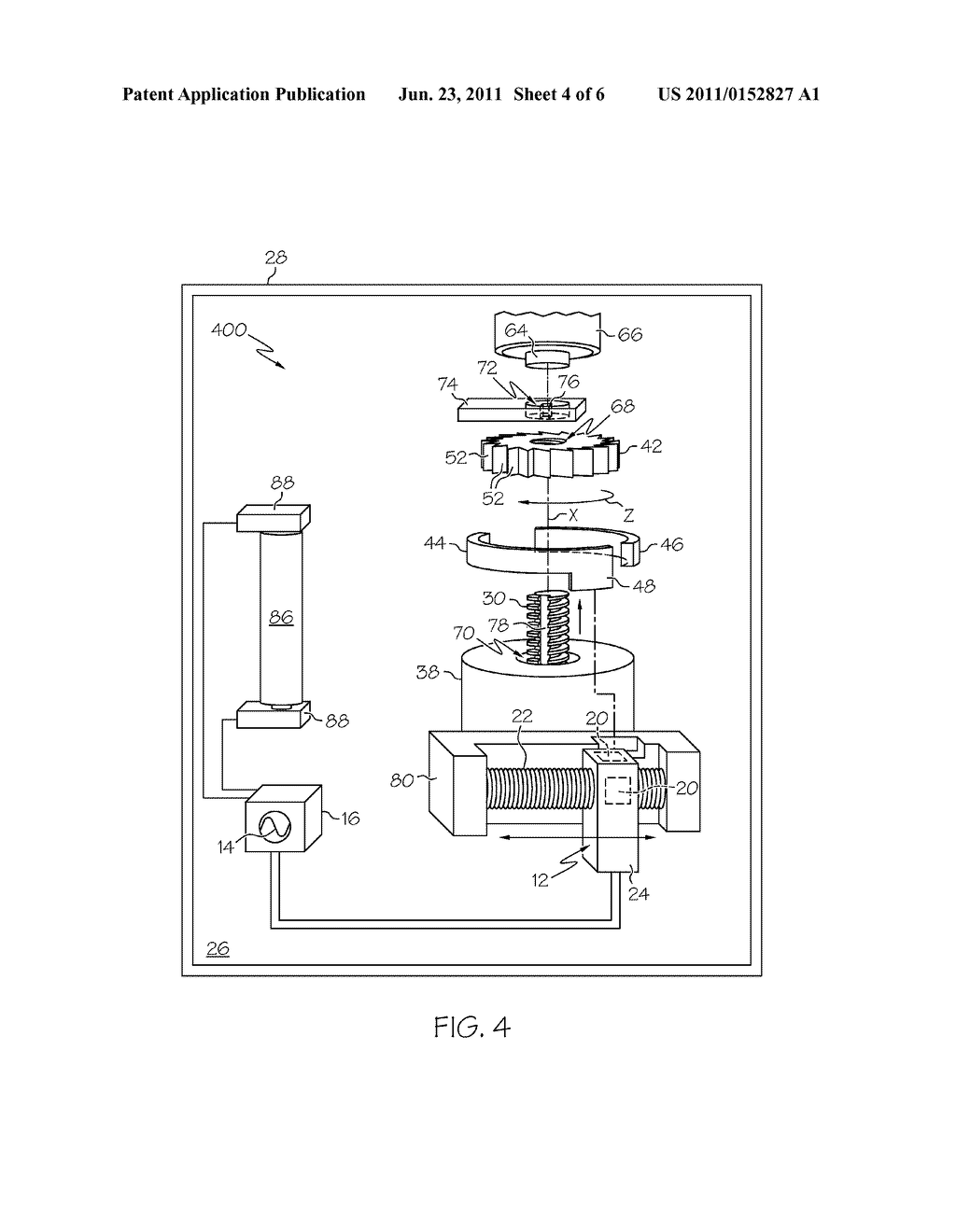 DRUG DELIVERY PUMP DRIVE USING LINEAR PIEZOELECTRIC MOTOR - diagram, schematic, and image 05