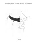 Adjustable nasal passage expander diagram and image