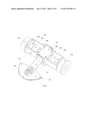 Robotic Floor Cleaning Apparatus with Shell Connected to the Cleaning     Assembly and Suspended over the Drive System diagram and image