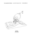 Robotic Floor Cleaning Apparatus with Shell Connected to the Cleaning     Assembly and Suspended over the Drive System diagram and image