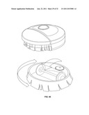 Robotic Floor Cleaning Apparatus with Shell Connected to the Cleaning     Assembly and Suspended over the Drive System diagram and image