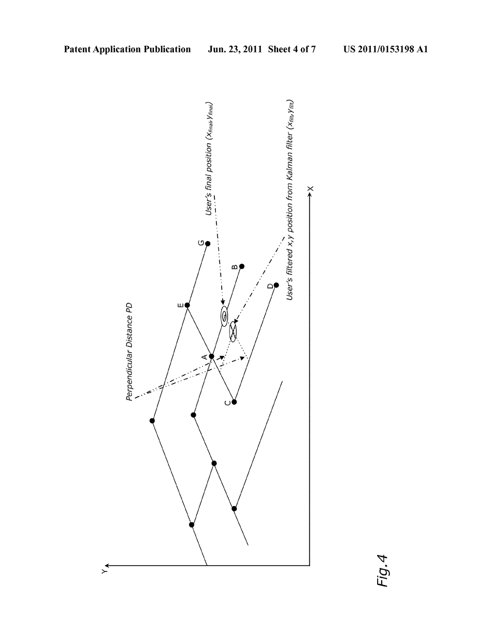 Method for the display of navigation instructions using an     augmented-reality concept - diagram, schematic, and image 05