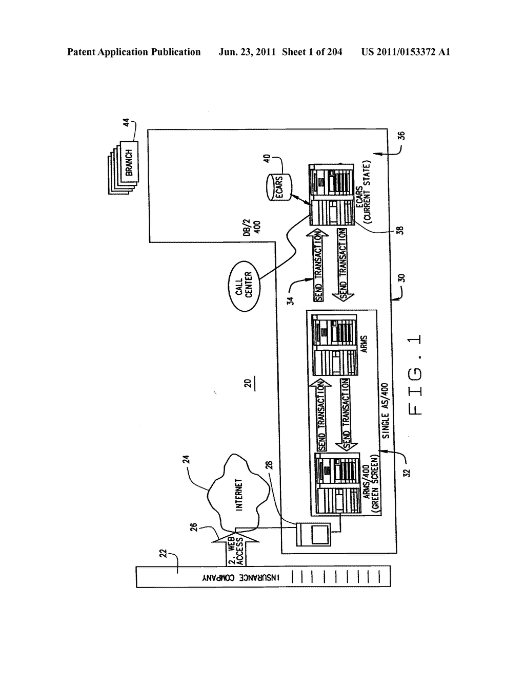 Extended Web enabled Business to Business Computer System for Rental     Vehicle Services - diagram, schematic, and image 02