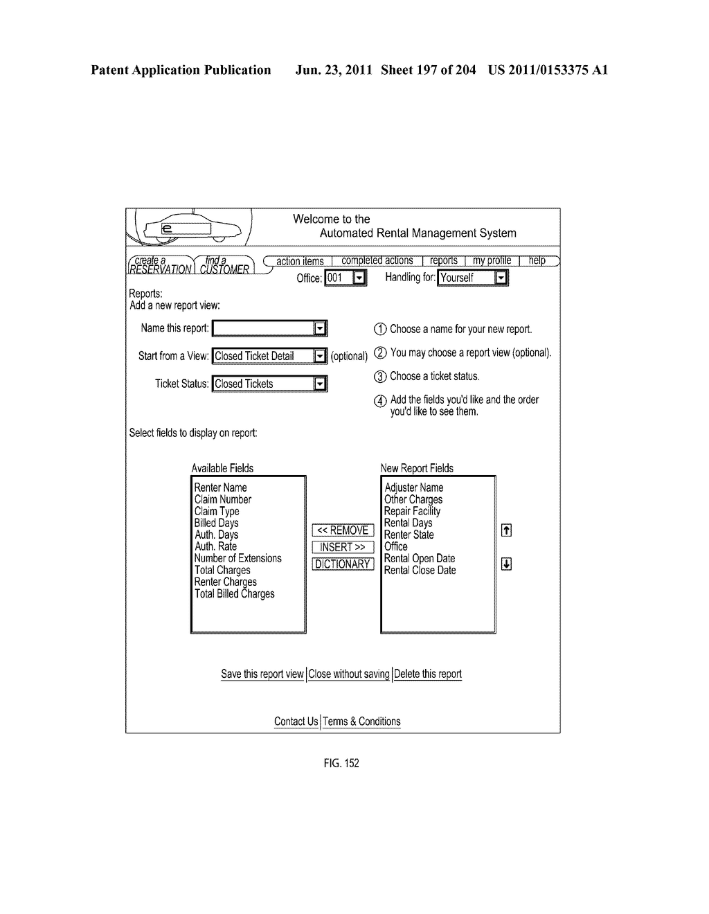 Method and System for Managing Rental Vehicle Reservations with User     Authorization Limits - diagram, schematic, and image 198