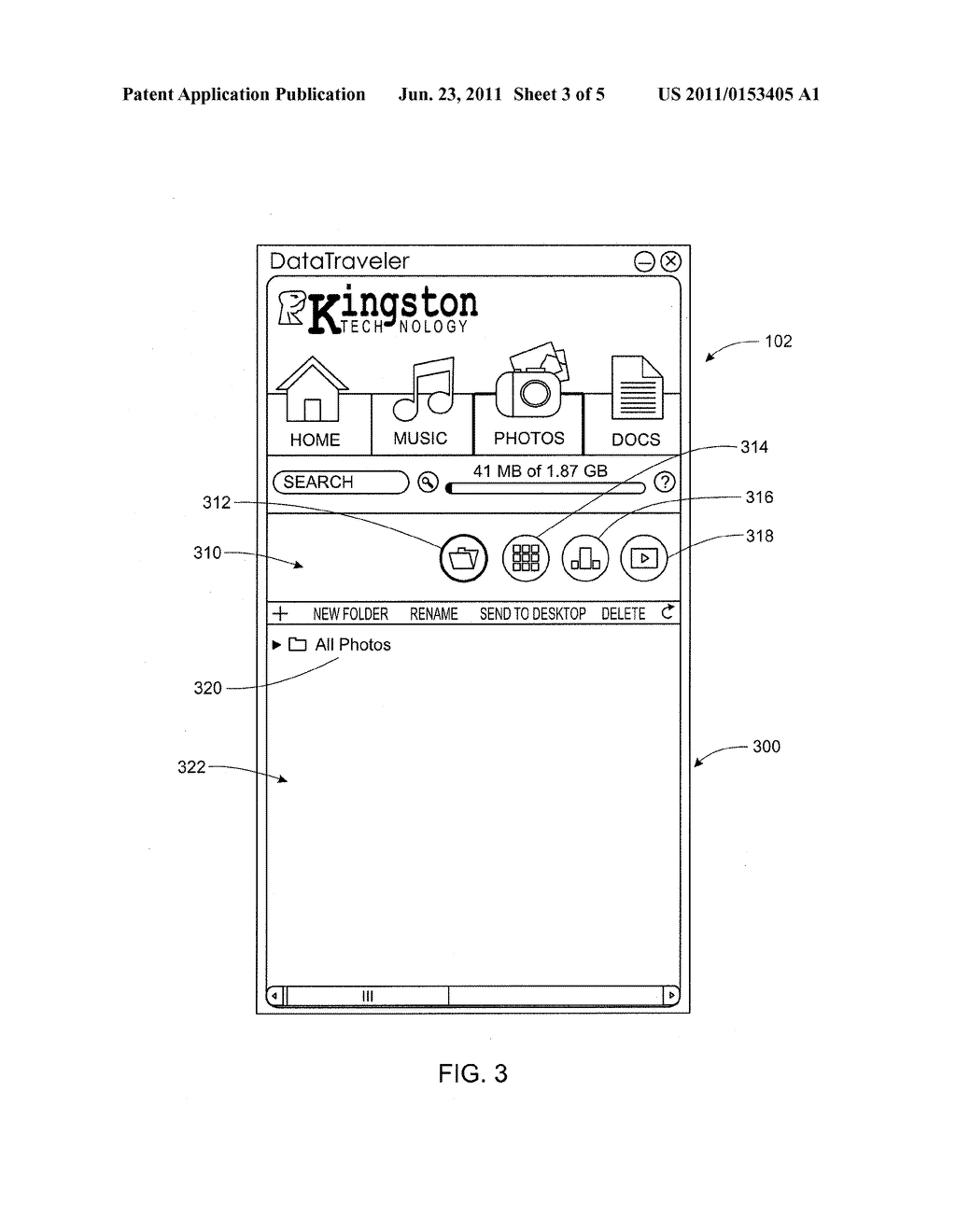 METHOD OF ADVERTISING AND A PORTABLE MEMORY DEVICE FOR USE AS AN     ADVERTISING PLATFORM - diagram, schematic, and image 04