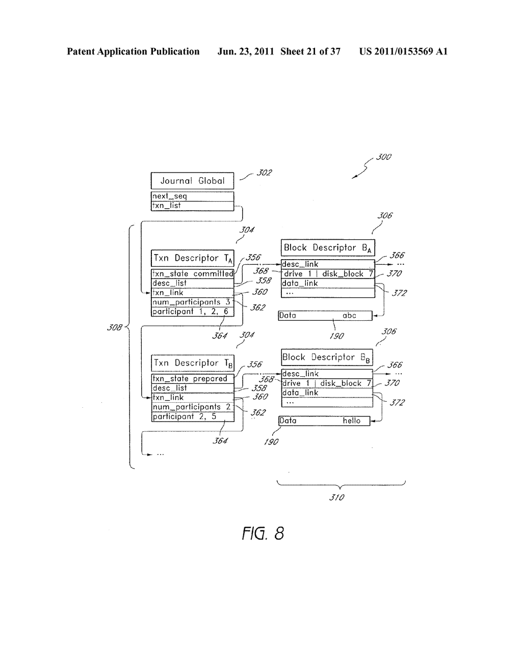 SYSTEMS AND METHODS FOR PROVIDING NONLINEAR JOURNALING - diagram, schematic, and image 22