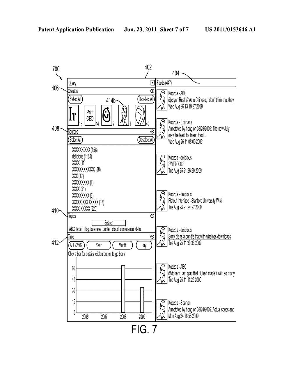 System And Method For Triaging Of Information Feeds - diagram, schematic, and image 08