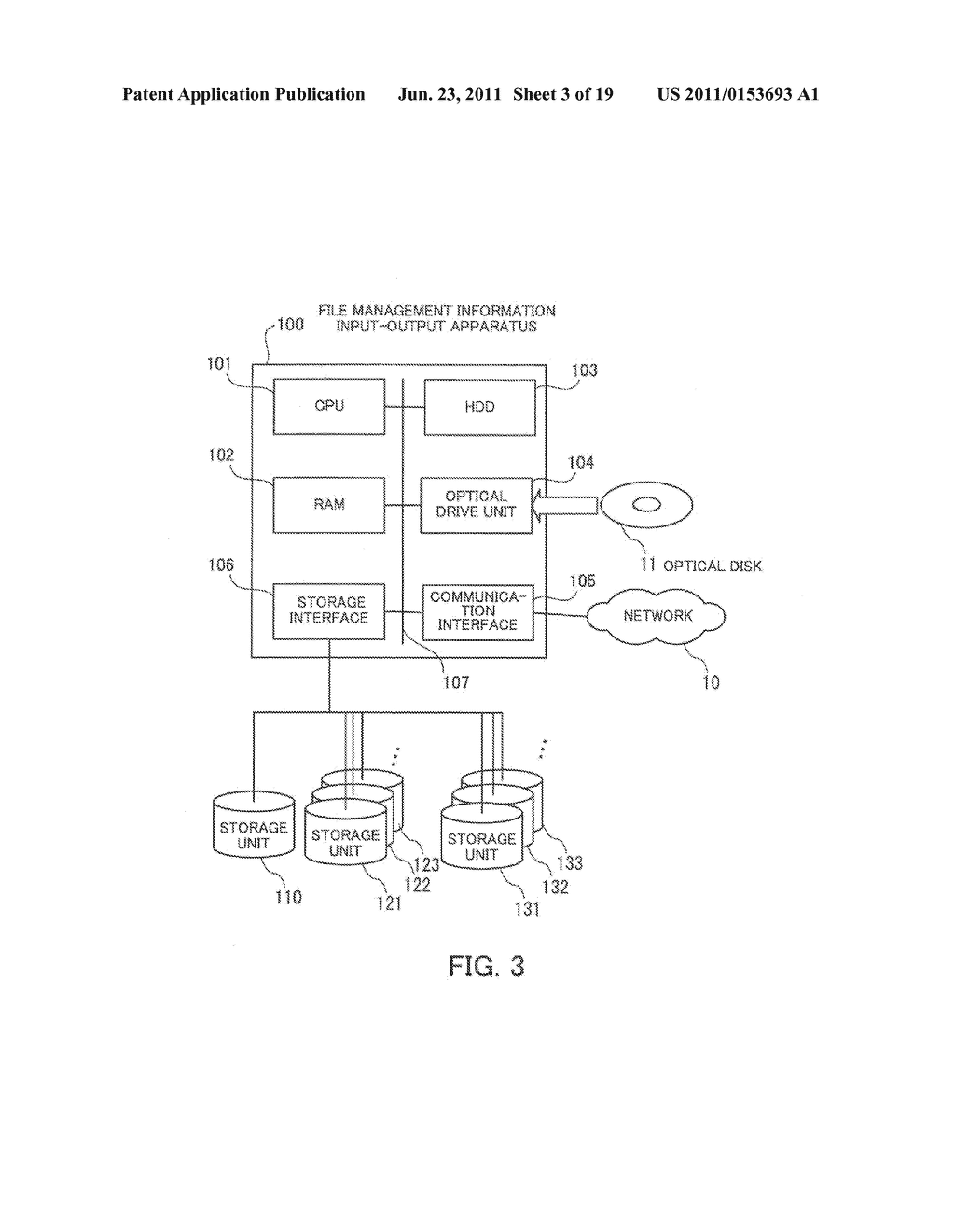 FILE MANAGEMENT INFORMATION STORAGE APPARATUS AND METHOD AND PROGRAM FOR     CONTROLLING THE SAME - diagram, schematic, and image 04