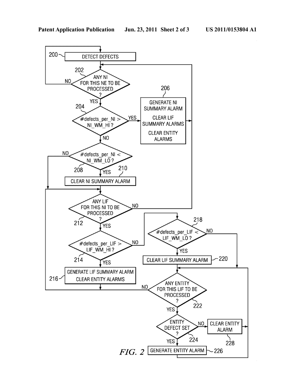 METHOD AND SYSTEM FOR REPORTING DEFECTS WITHIN A NETWORK - diagram, schematic, and image 03